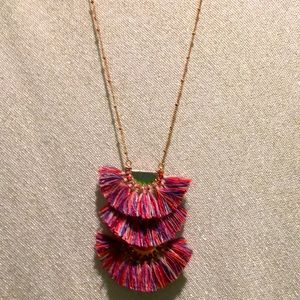 Evereve 14” tassel necklace